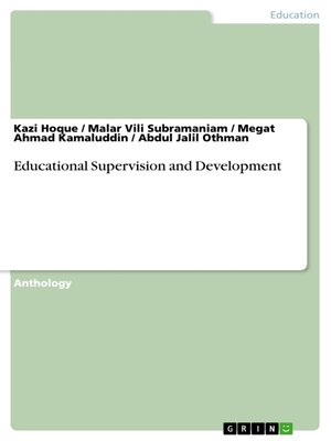 cover image of Educational Supervision and Development